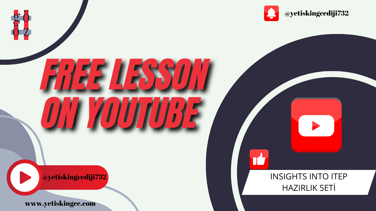ITEP_free lesson on youtube